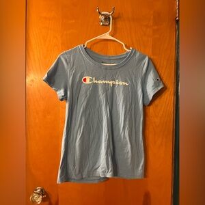 Champion Sky Blue Athletic Tee